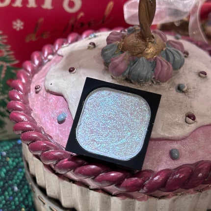 Sサイズアイシャドウブロック マグネット式カスタムパレット/CHEERYEP/単色アイシャドウを使ったクチコミ(5枚目)