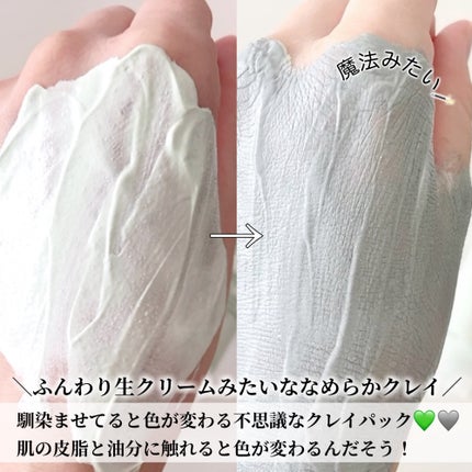 トランスフォーミングクレイパック/CERAMINE/洗い流すパック・マスクを使ったクチコミ(2枚目)