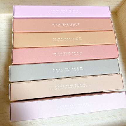 ベターザンパレット/rom&nd/アイシャドウパレットを使ったクチコミ(6枚目)