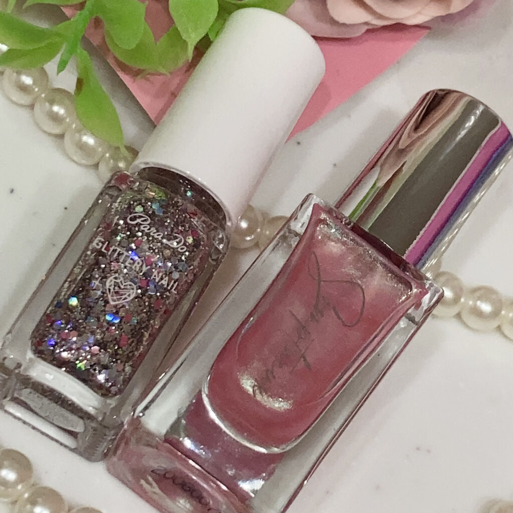 Somptueux(ソンプチュー) ネイルポリッシュ/DAISO/マニキュアを使ったクチコミ（3枚目）