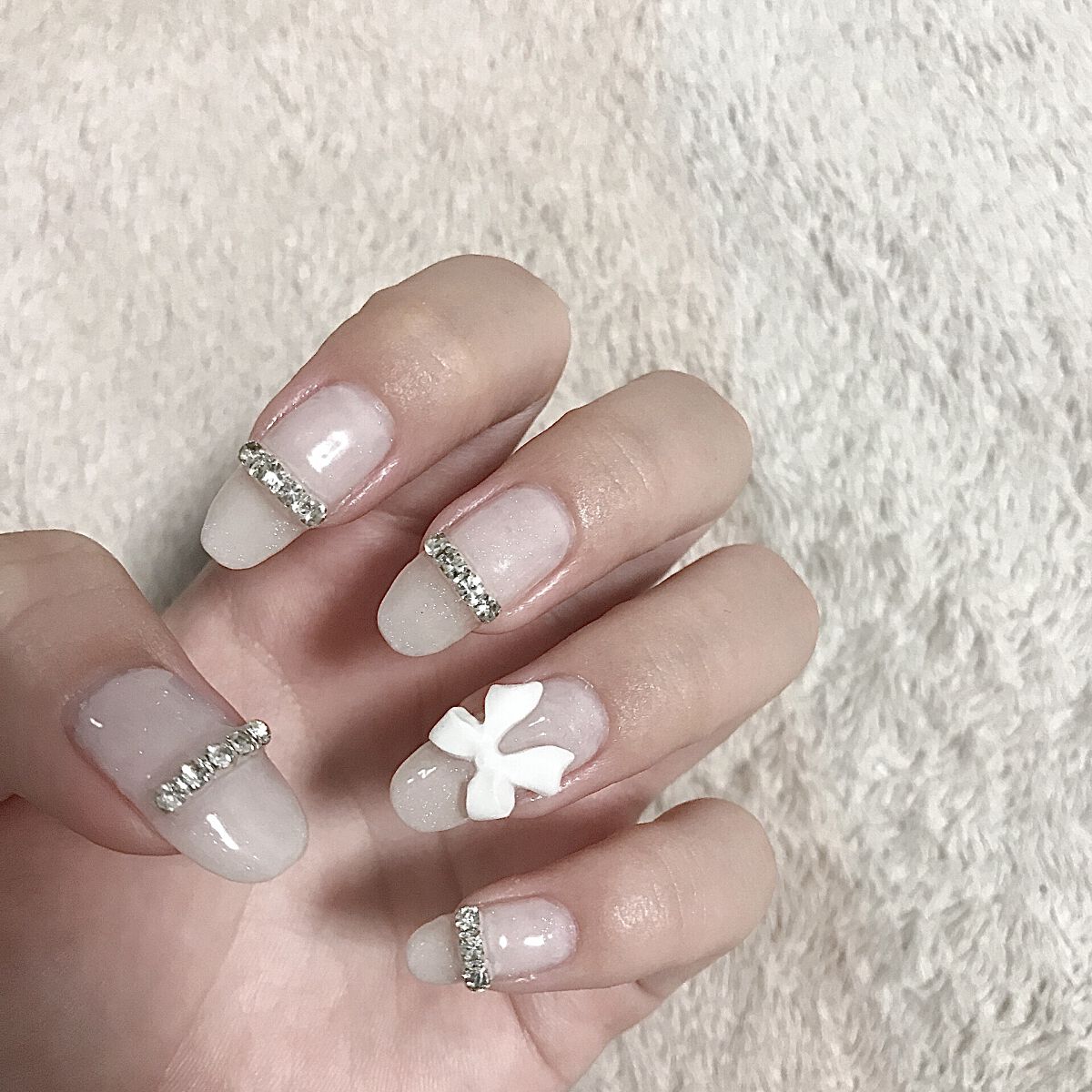 マグネットジェル 04サターン（ギャラクシーシリーズ）/NAILTOWN/ジェルネイルを使ったクチコミ（1枚目）