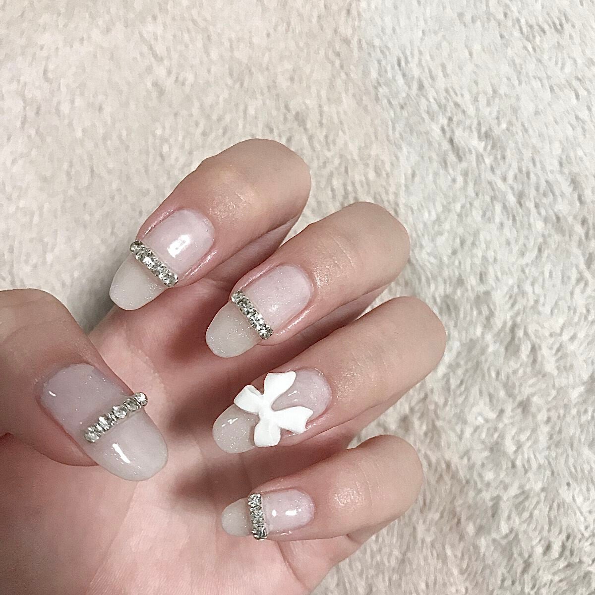 ジェルネイル(ライト対応)/セリア/ジェルネイルを使ったクチコミ(1枚目)