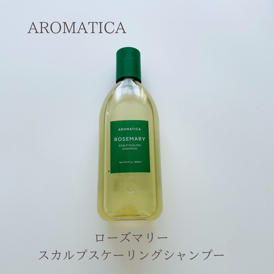 たかみ♡フォロバします on LIPS 「.AROMATICA𖧷ローズマリー スカルプスケーリングシャン..」(1枚目)