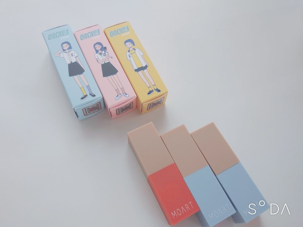 モアート ベルベットリップスティック/MOART/口紅を使ったクチコミ（1枚目）