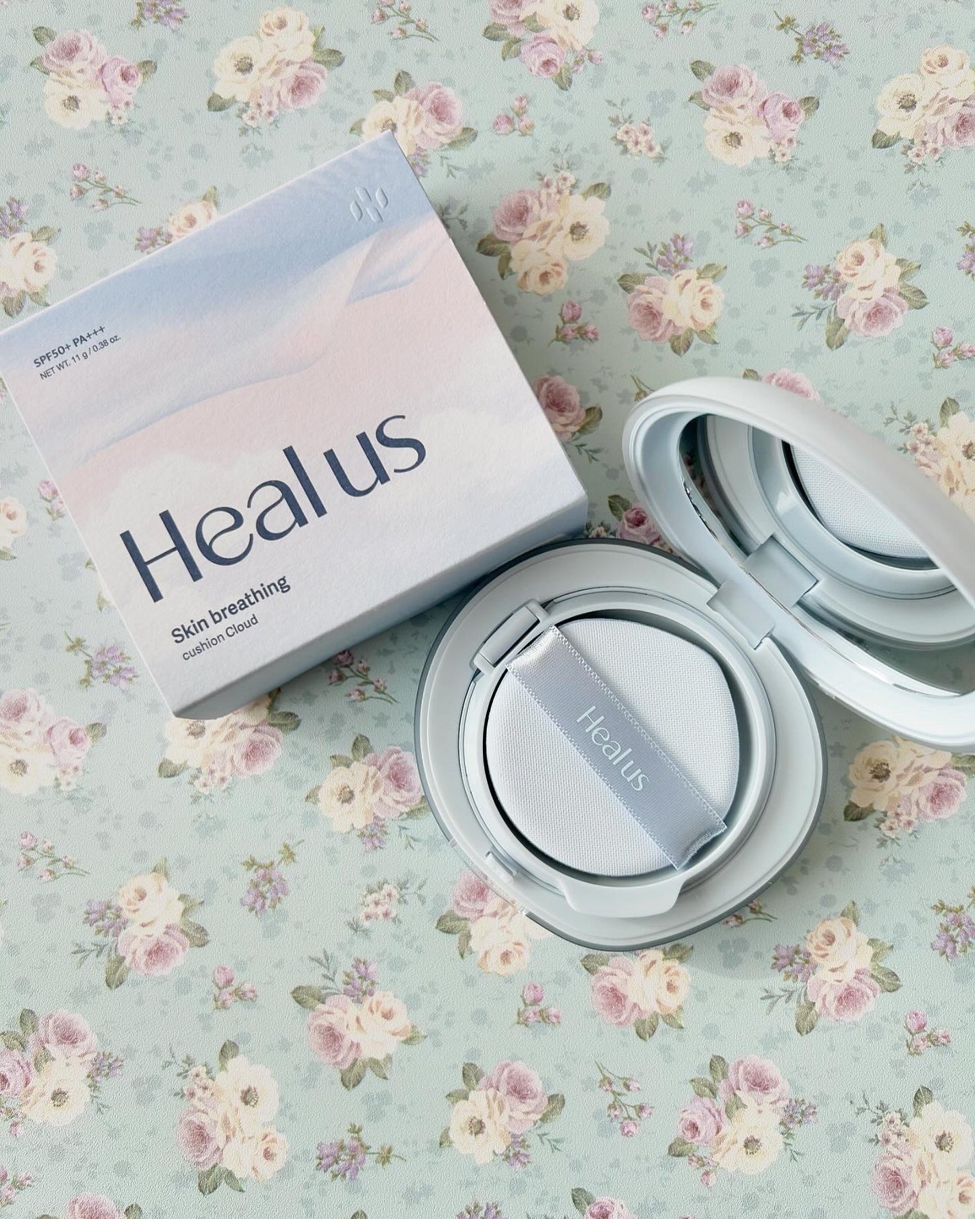 Skin breathing cushion Cloud/Healus/クッションファンデーションを使ったクチコミ(2枚目)