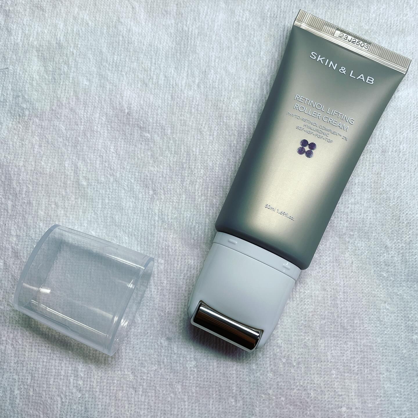 レチノールリフティングローラークリーム/SKIN&LAB/フェイスクリームを使ったクチコミ（3枚目）