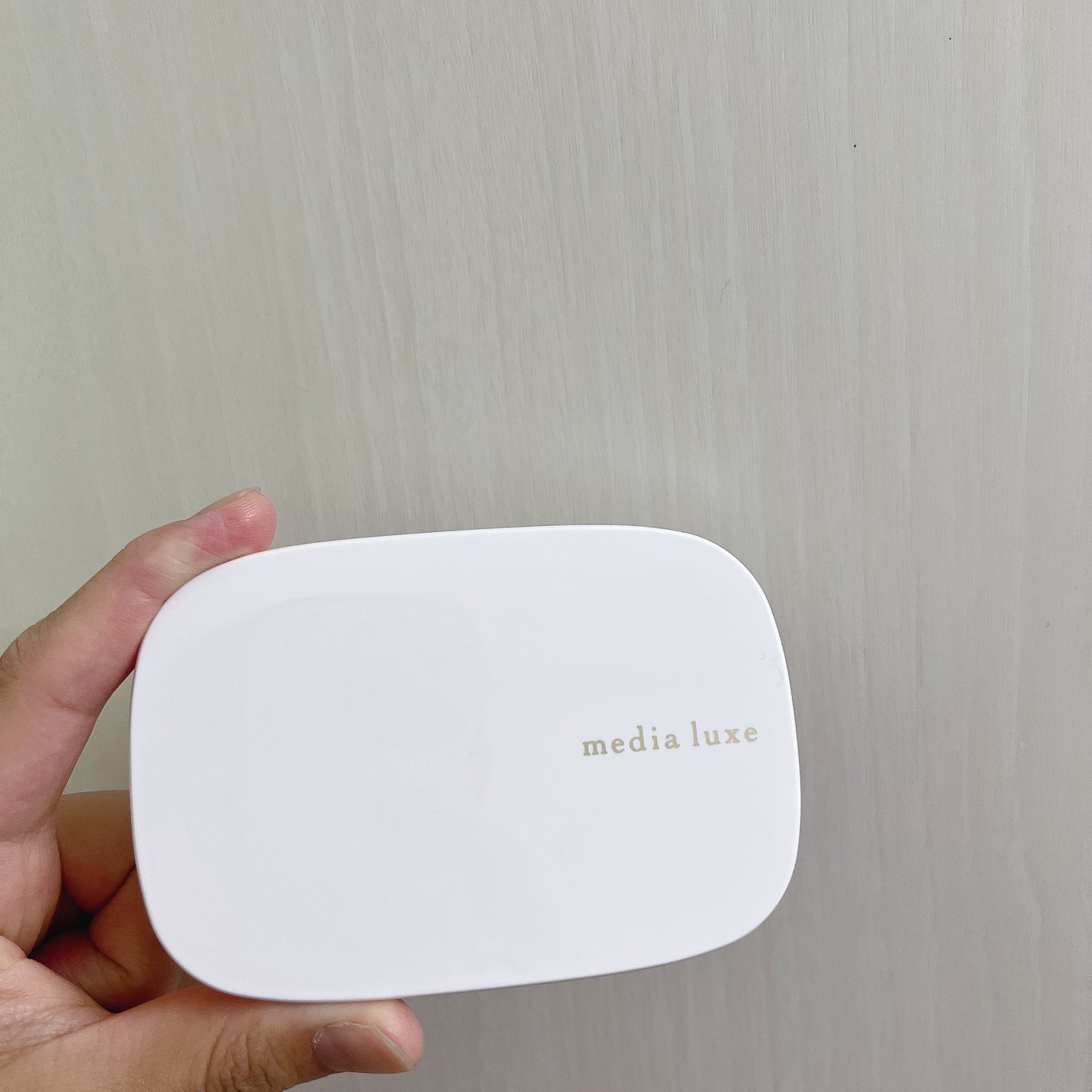 パウダーファンデーション/media luxe/パウダーファンデーションを使ったクチコミ(1枚目)