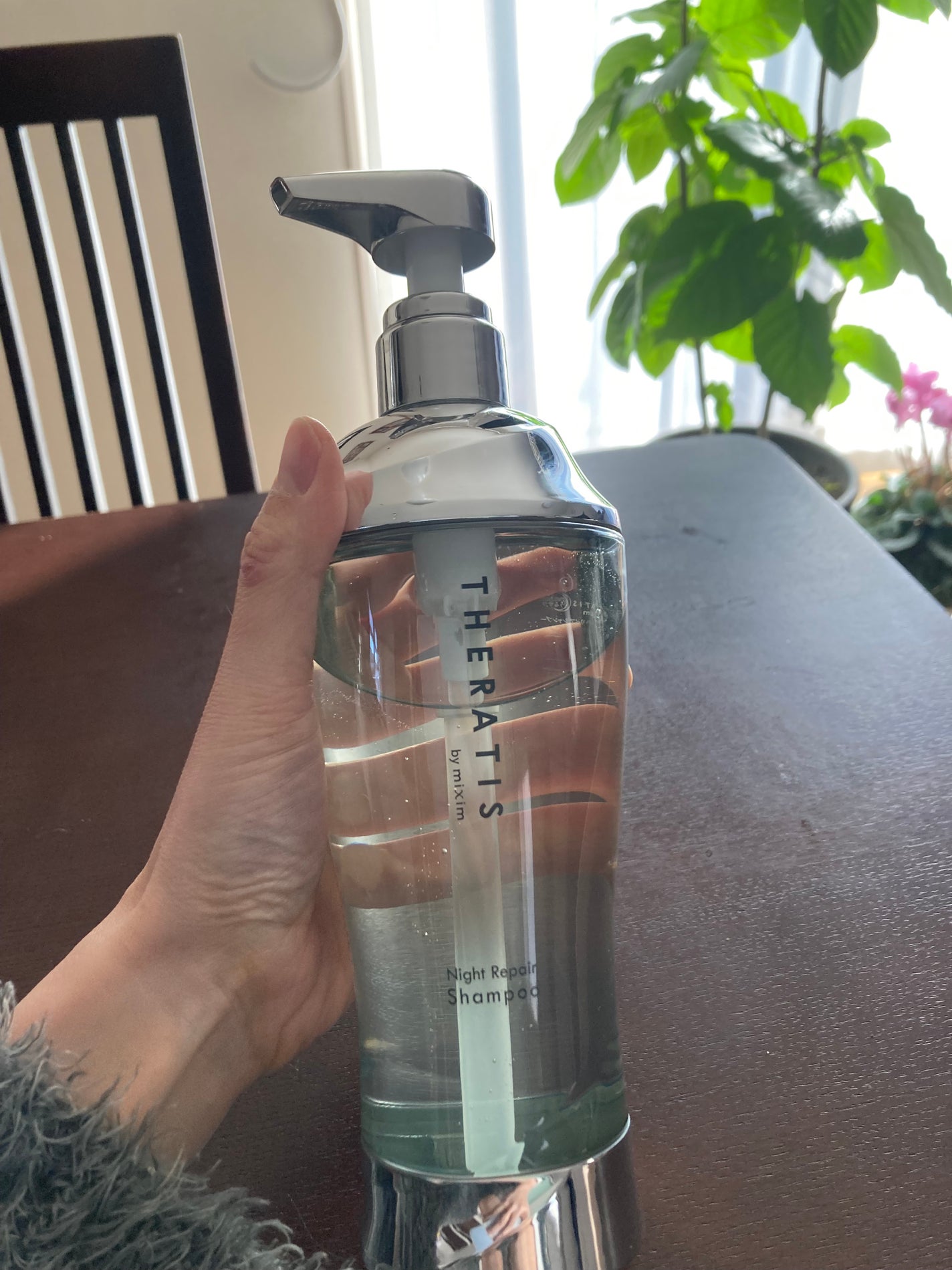 ナイトリペア シャンプー/ヘアトリートメント/THERATIS/シャンプー・コンディショナーを使ったクチコミ(1枚目)