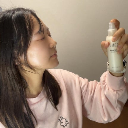 バイオームバリア クリームミスト/UIQ/ミスト状化粧水を使ったクチコミ(4枚目)