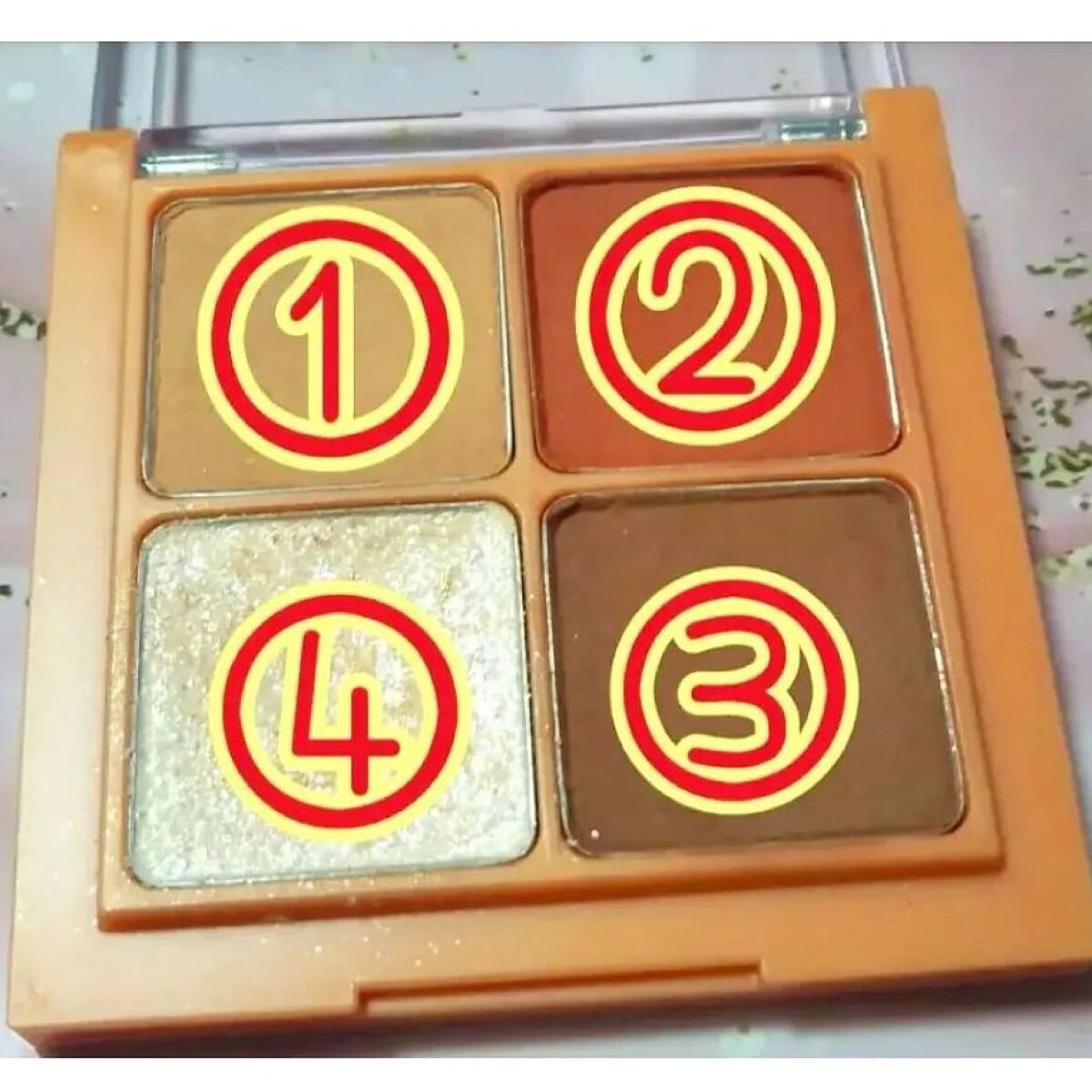 ベターザンアイズ/rom&nd/アイシャドウパレットを使ったクチコミ（3枚目）