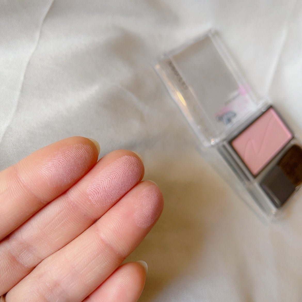 チークブラッシュ/CEZANNE/パウダーチークを使ったクチコミ(6枚目)