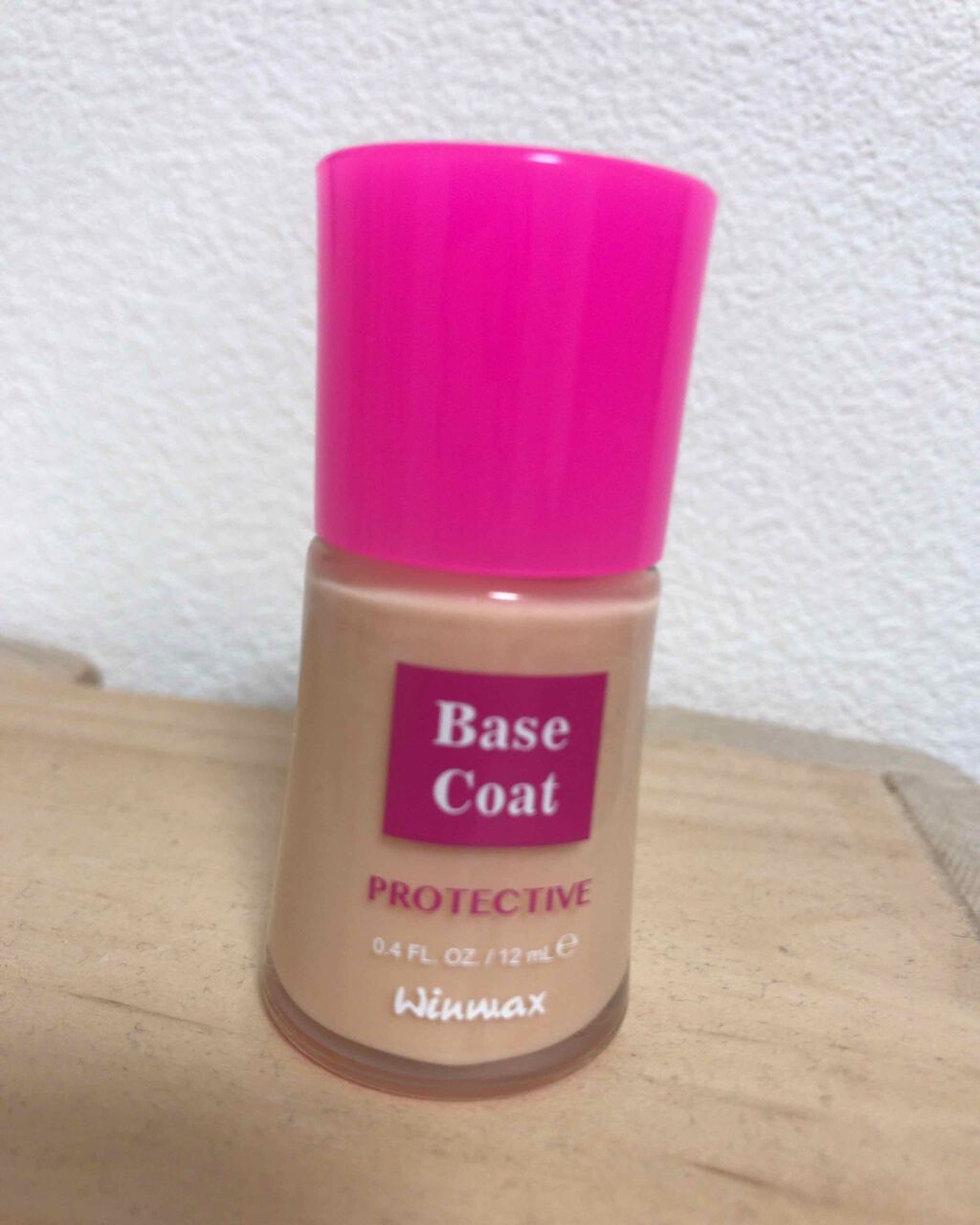 ウィンマックス ネイルケアシリーズ ベースコート/DAISO/ネイルベースコートを使ったクチコミ（1枚目）