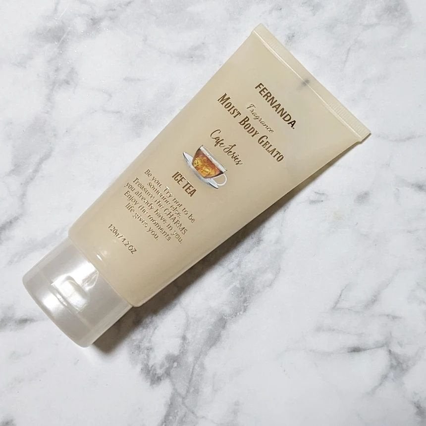 フレグランスモイストボディジェラート(アイスティー)/フェルナンダ/ボディクリームを使ったクチコミ(1枚目)