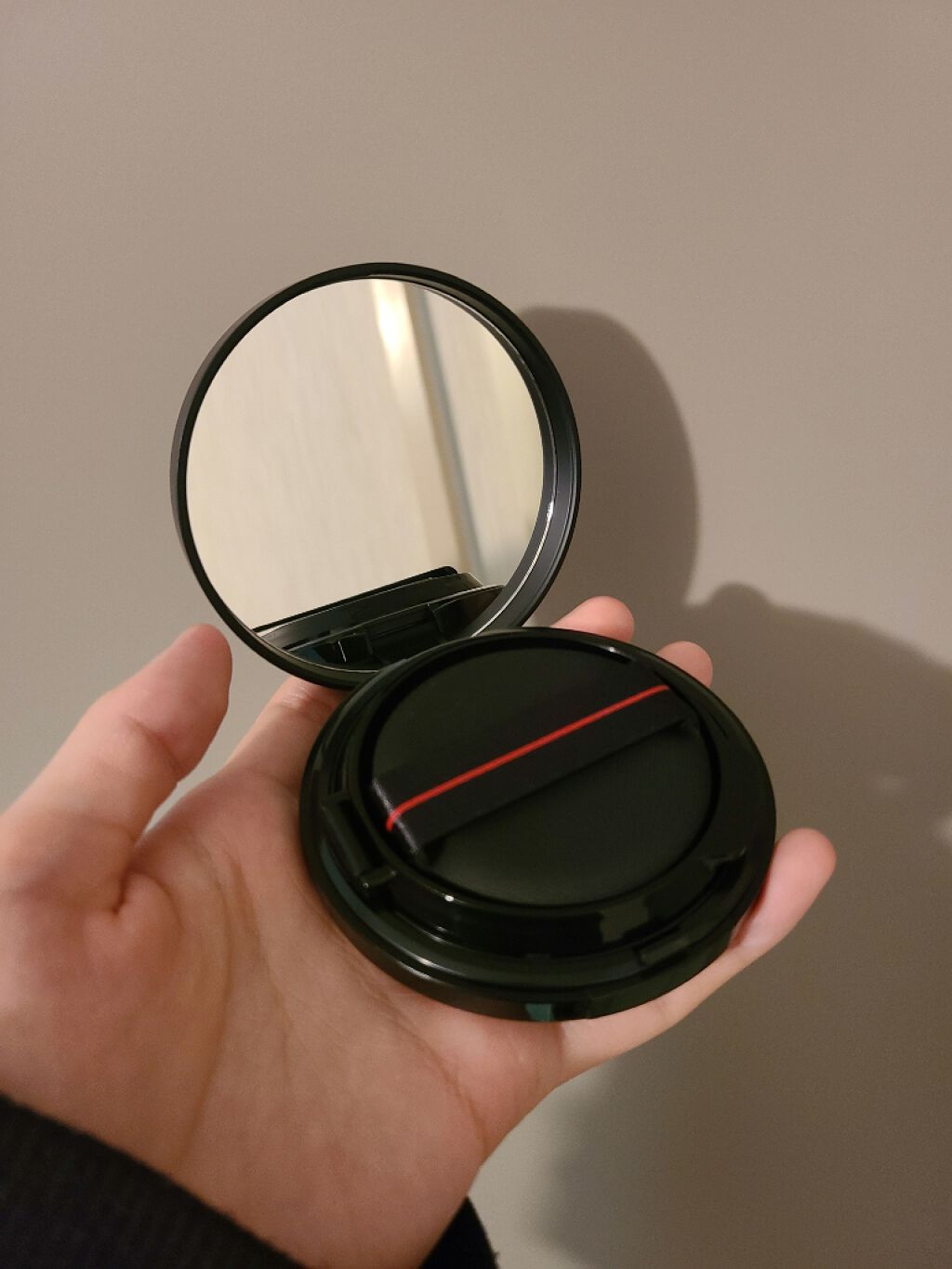 シンクロスキン セルフリフレッシング クッションコンパクト/SHISEIDO/クッションファンデーションを使ったクチコミ(3枚目)