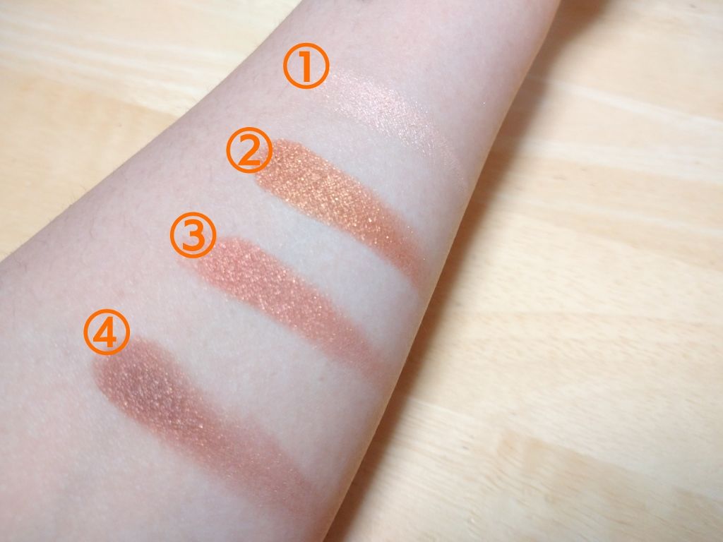 シルキースフレアイズ/キャンメイク/アイシャドウパレットを使ったクチコミ（3枚目）