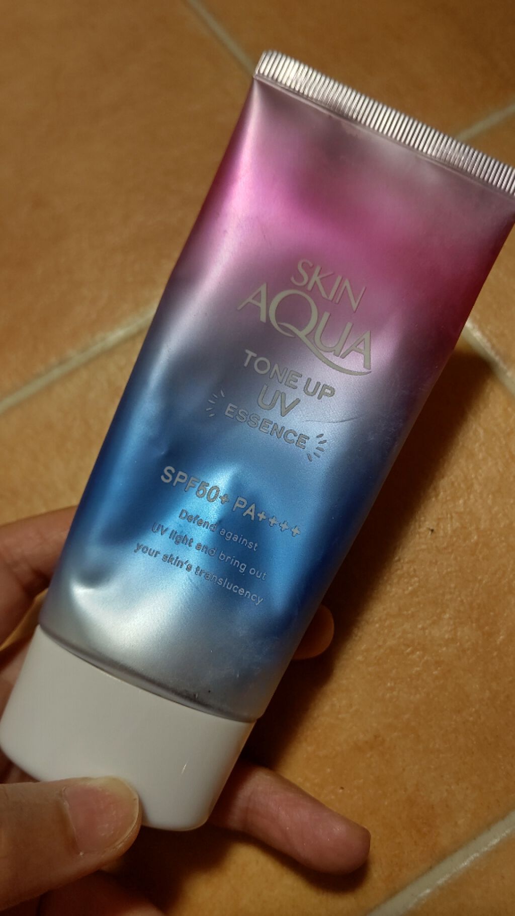 スキンアクア トーンアップUVエッセンス/スキンアクア/日焼け止めクリームを使ったクチコミ（1枚目）