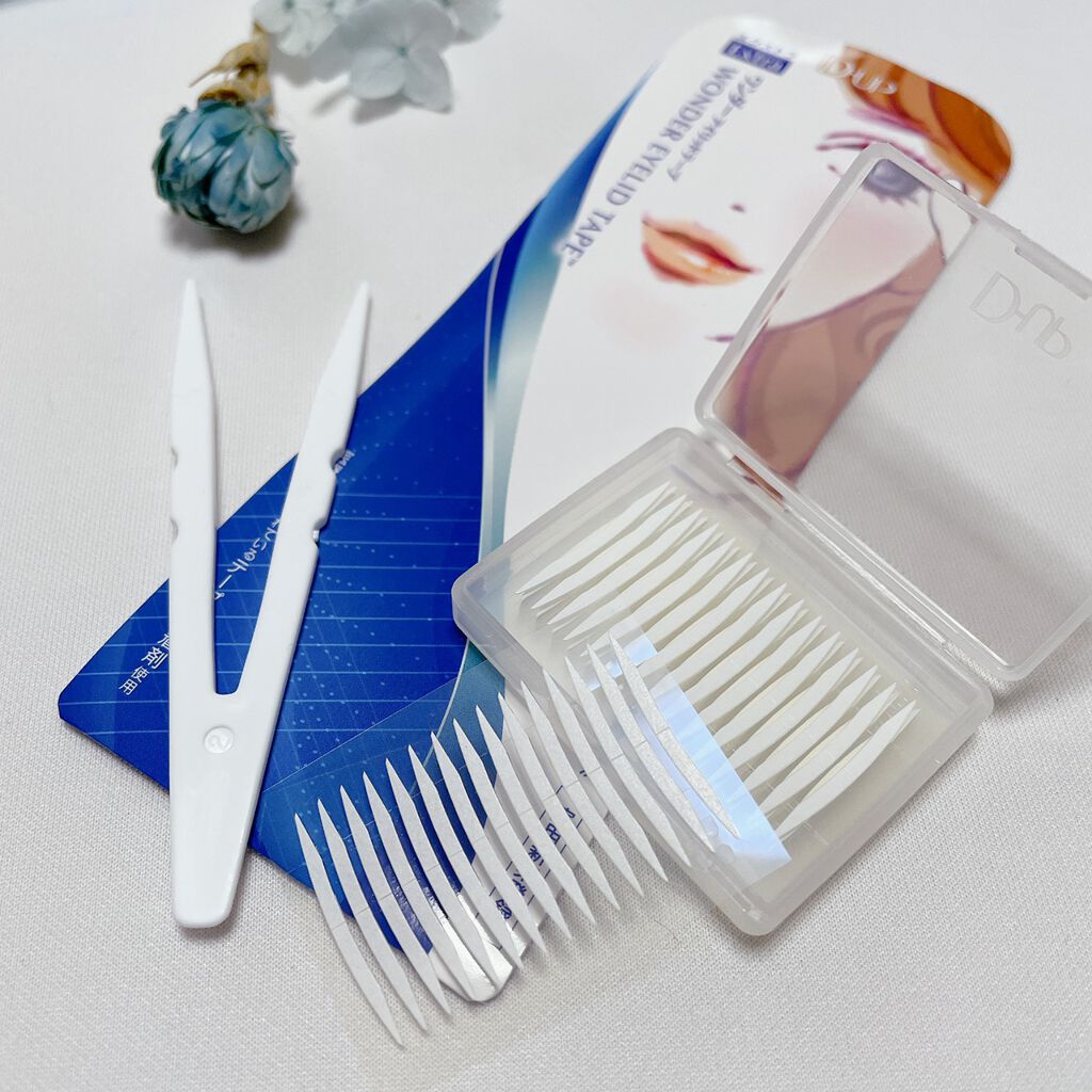 ワンダーアイリッドテープ Extra/D-UP/二重まぶた用アイテムを使ったクチコミ（3枚目）