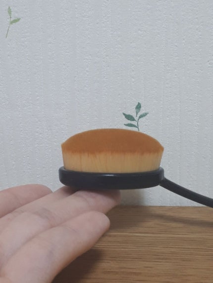 歯ブラシ型メイクブラシ/セリア/メイクブラシを使ったクチコミ(2枚目)