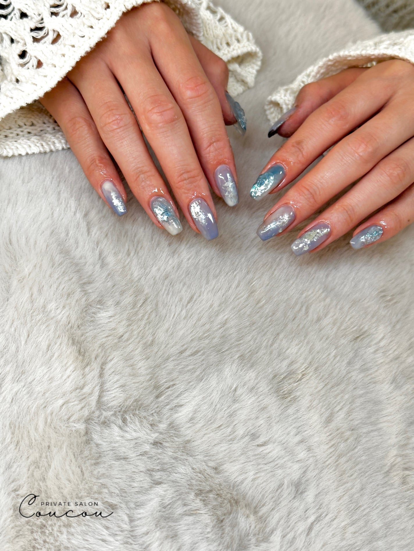 🐒ズボラママみっちゃんの高見えネイル💅 on LIPS 「他にもたくさん投稿してます♡→@m.naiiil.99@nat..」(1枚目)