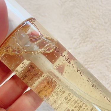 fracora ゴールデンVC ブライト カプセルドリップのクチコミ「原液美容液で有名なフラコラから新商品。
2023年4月25日に誕生した
ゴールデンVC ブライ.....」（2枚目）