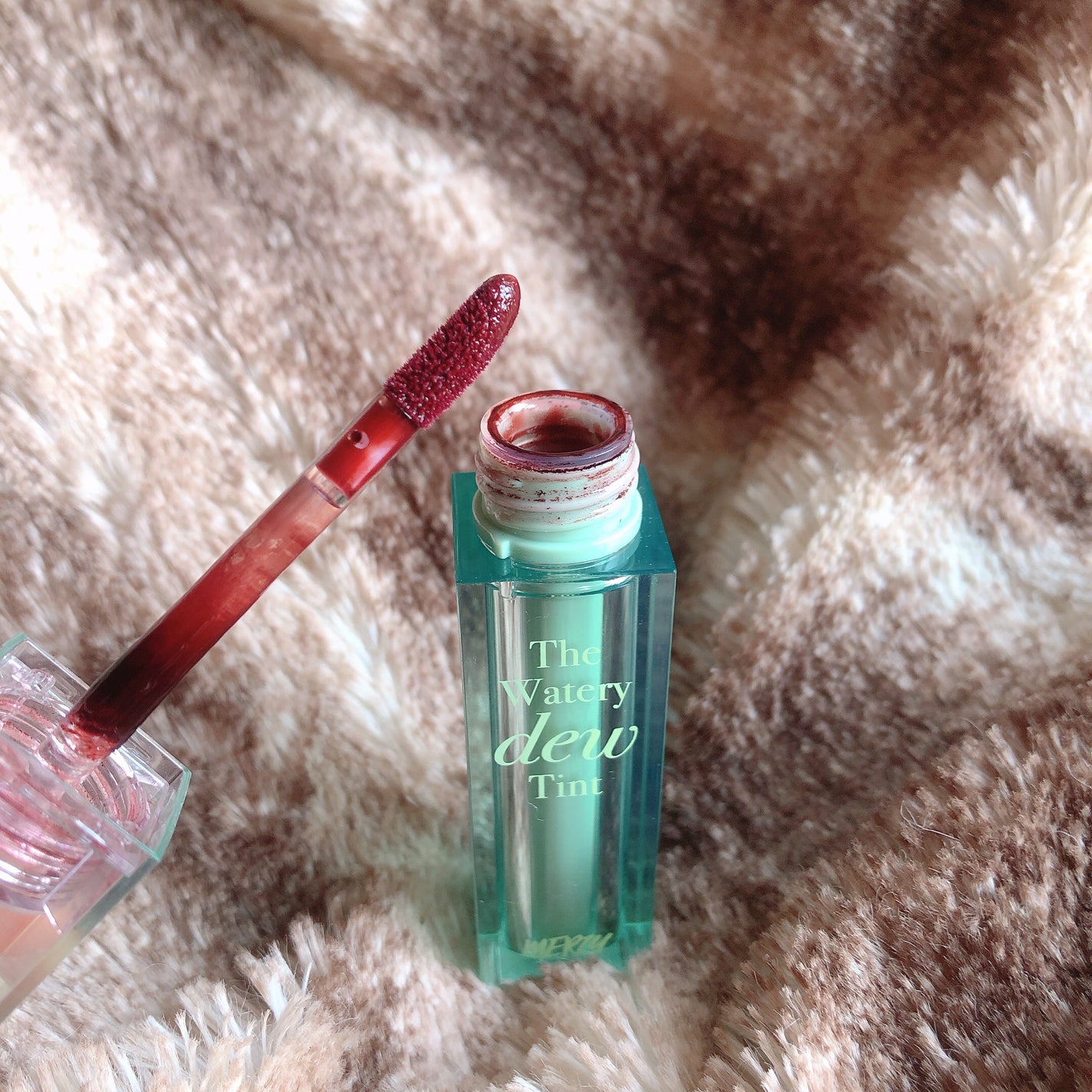 ザ ウォータリー デュー ティント シーズン3/MERZY/リップティントを使ったクチコミ(2枚目)