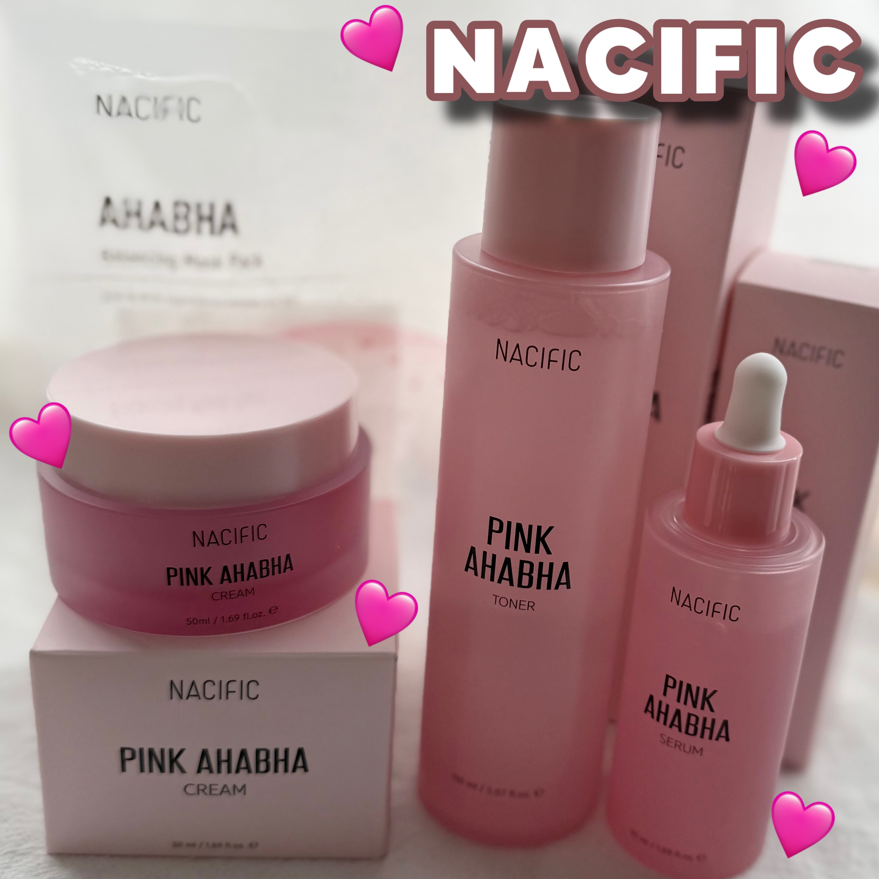 PINK AHABHA CREAM/NACIFIC/フェイスクリームを使ったクチコミ（1枚目）
