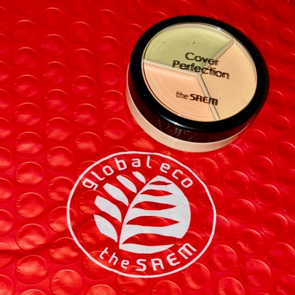 カバーパーフェクション トリプル ポット コンシーラー 01 コレクトベージュ/the SAEM/パレットコンシーラーを使ったクチコミ(1枚目)