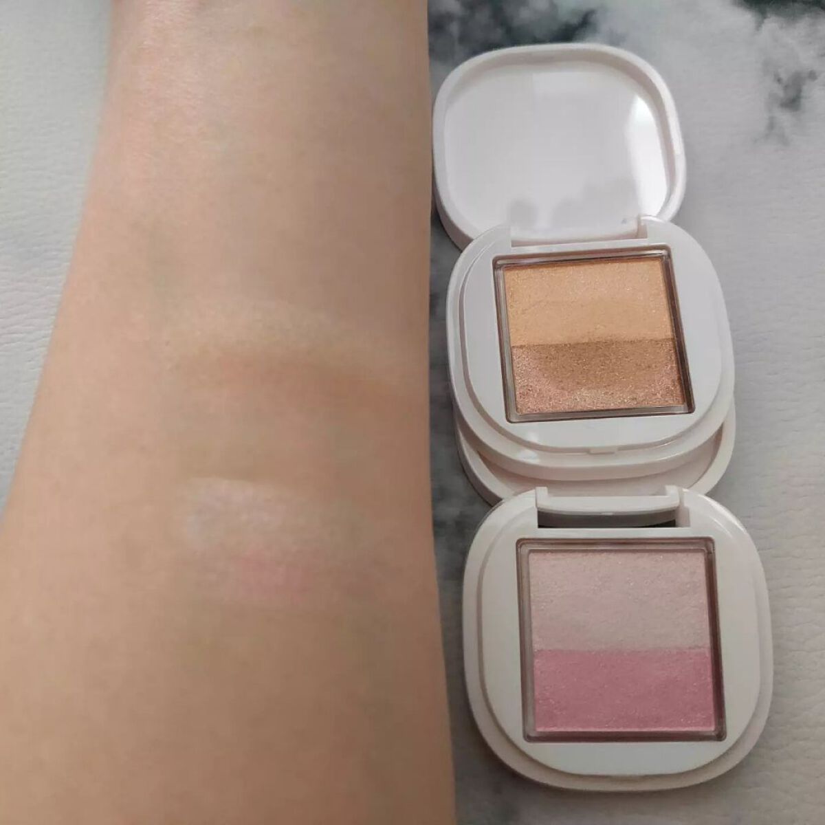 アイカラー/media luxe/アイシャドウパレットを使ったクチコミ(3枚目)