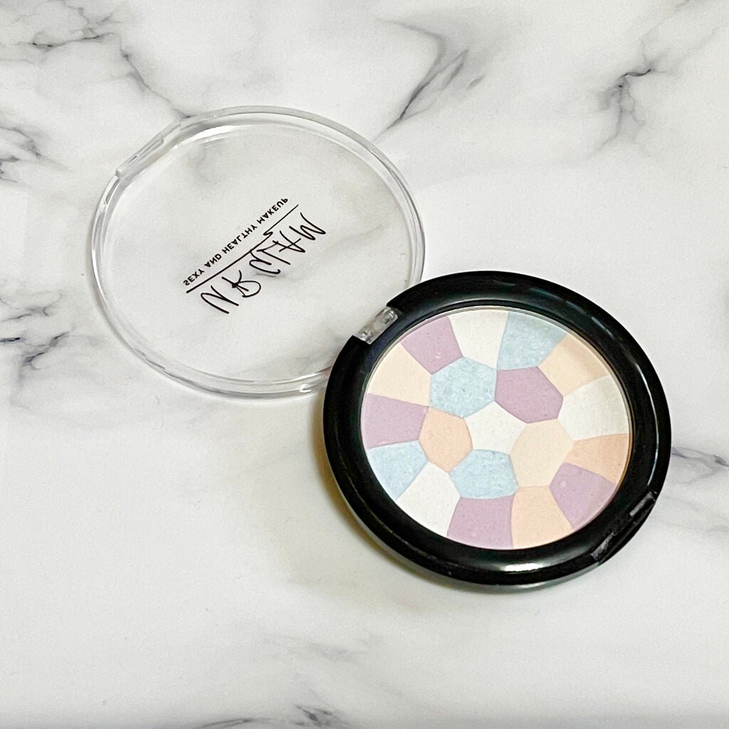 UR GLAM MARBLE FACE POWDER/U R GLAM/プレストパウダーを使ったクチコミ(1枚目)