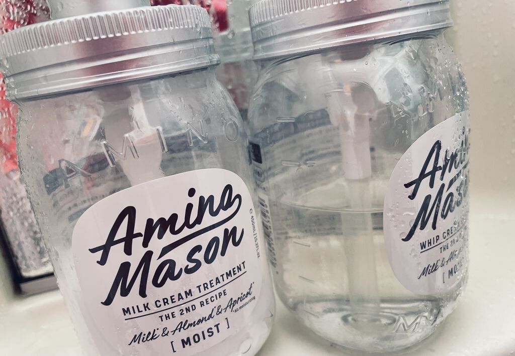 アミノメイソン ディープモイスト ホイップクリーム シャンプー/ミルククリーム ヘアトリートメント/アミノメイソン/市販シャンプーを使ったクチコミ（1枚目）