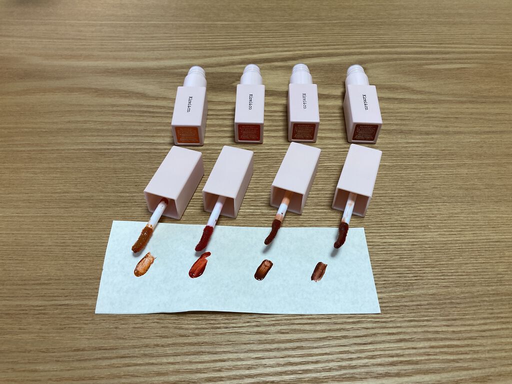 ルージュリップティント/Kirei&co./口紅を使ったクチコミ（3枚目）