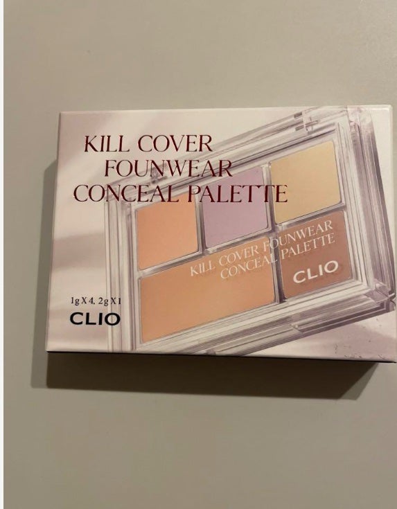 キル カバー ファンウェア コンシール パレット/CLIO/パレットコンシーラーを使ったクチコミ(1枚目)