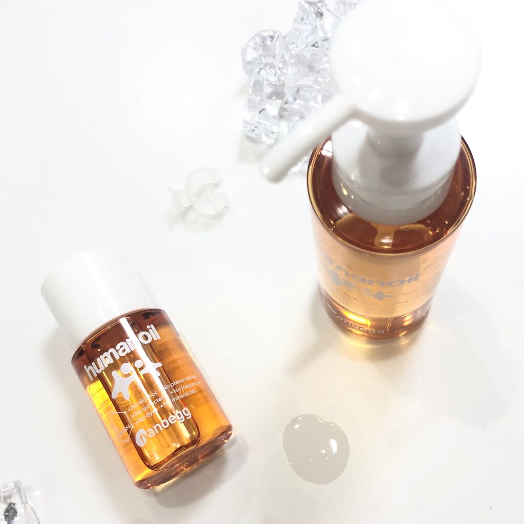 ヒューマノイル スキンオイル/ナノエッグ/フェイスオイルを使ったクチコミ(3枚目)