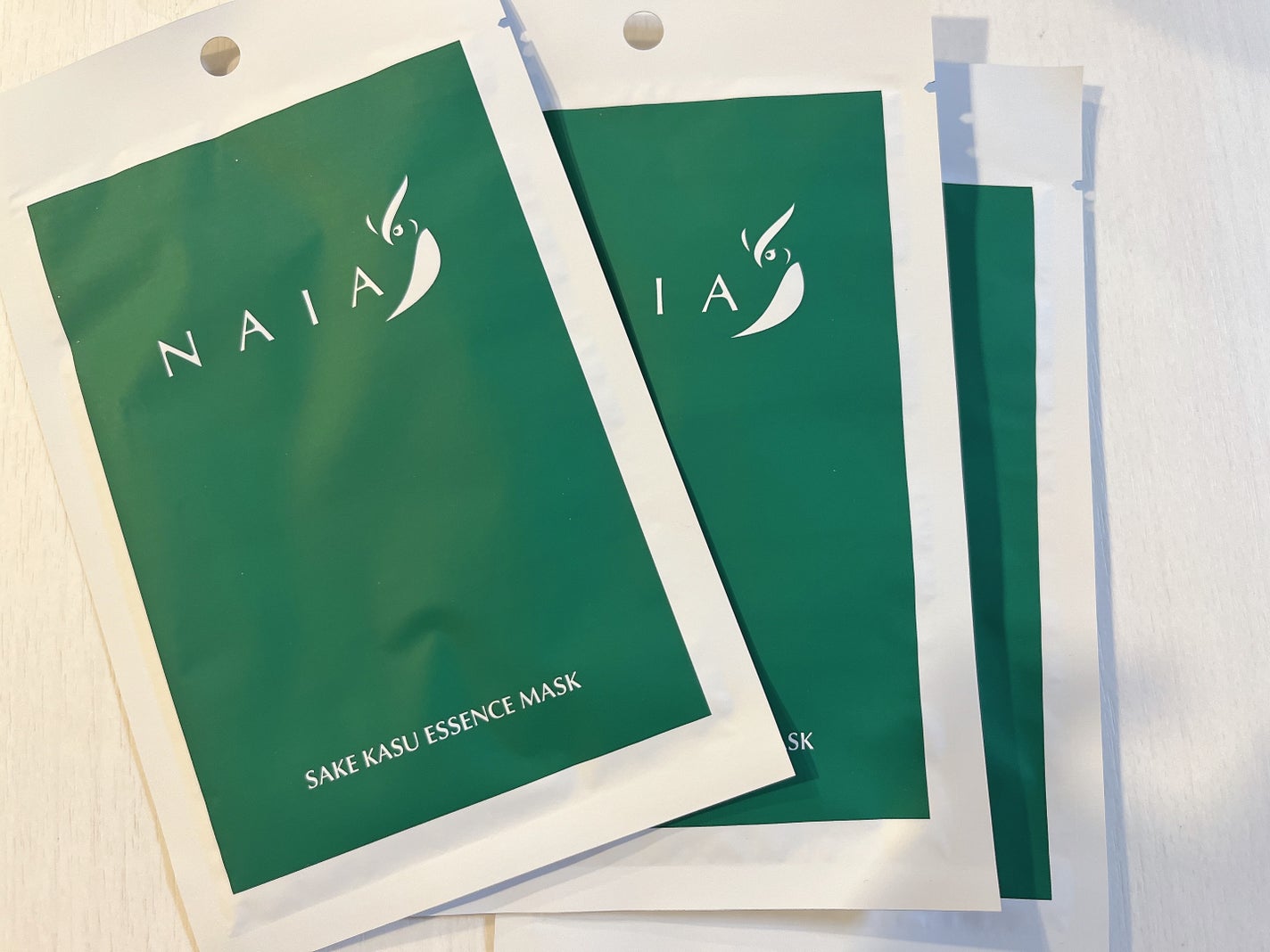 酒粕フェイスマスク 7枚入り(個包装)/NAIA/シートマスク・パックを使ったクチコミ(2枚目)