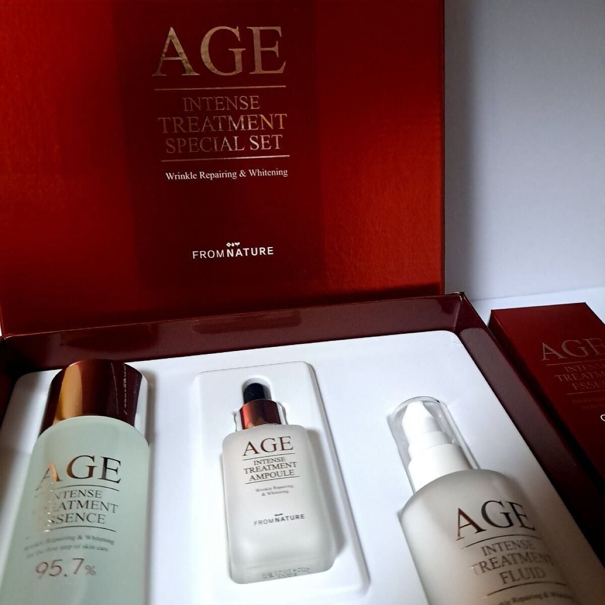エイジインテンストリートメント スペシャルセット/FROM NATURE/スキンケアキットを使ったクチコミ(3枚目)