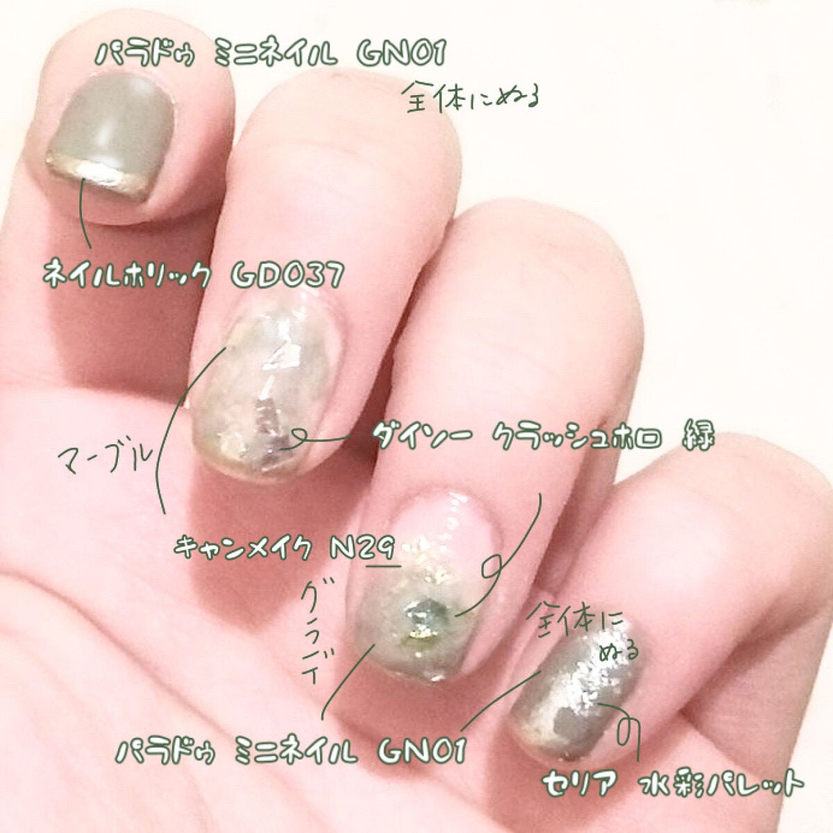 カラフルネイルズ/キャンメイク/マニキュアを使ったクチコミ(4枚目)