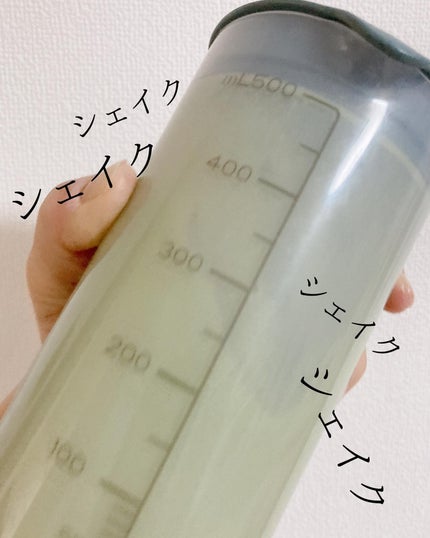 プロテインシェイク 抹茶ラテ/BAMBI WATER/その他プロテインを使ったクチコミ(4枚目)