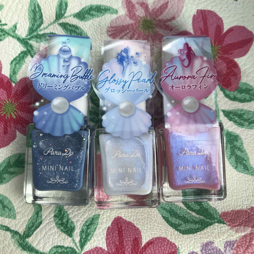 ミニネイル/パラドゥ/マニキュアを使ったクチコミ(1枚目)
