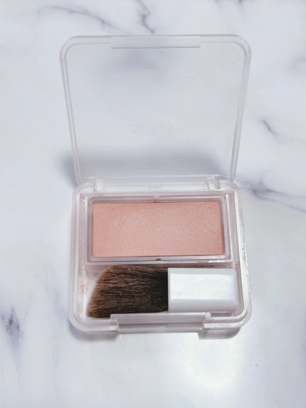 パウダー チーク 142 ピンク系パール/ちふれ/パウダーチークを使ったクチコミ(2枚目)