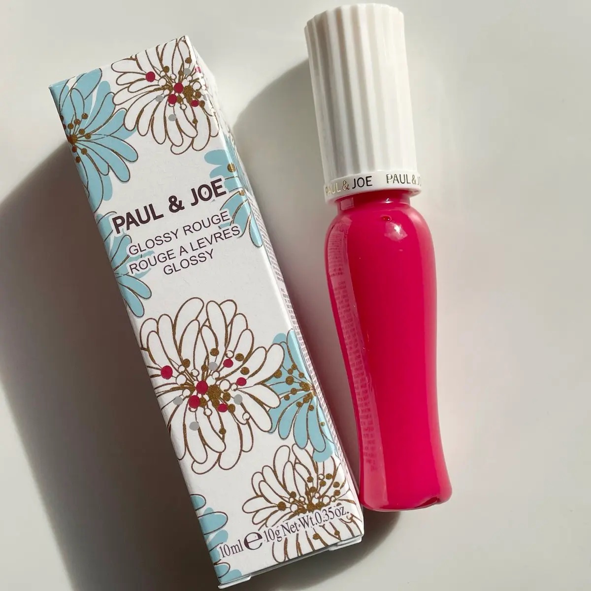 グロッシー ルージュ 02 コンフィチュール ドゥ ヴィオレット/PAUL & JOE BEAUTE/口紅を使ったクチコミ（1枚目）