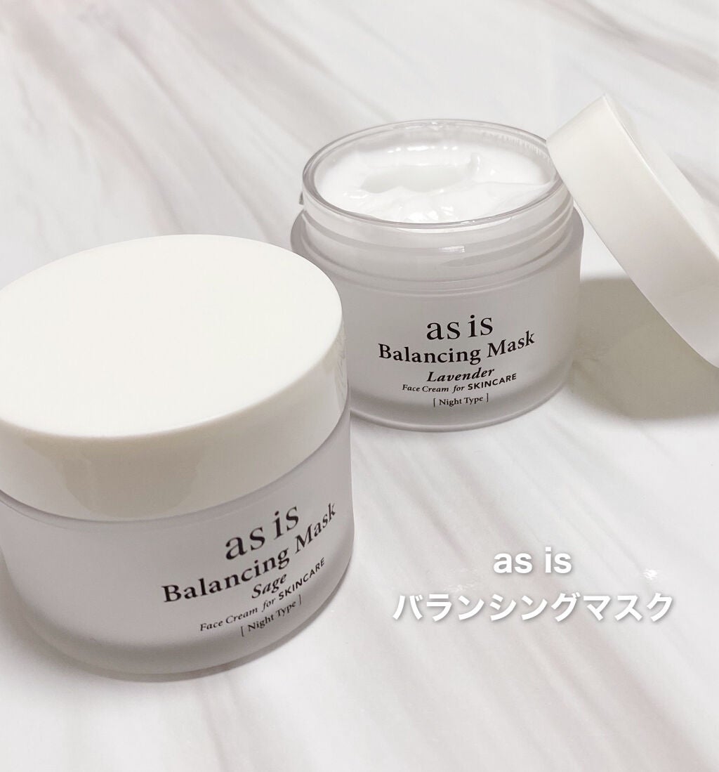 バランシングマスク sage <damage dry>/as is/フェイスクリームを使ったクチコミ(1枚目)