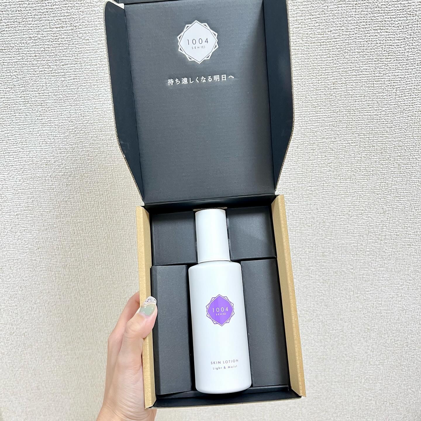 スキンローション ライト＆モイスト/1004 SEN[C]/化粧水を使ったクチコミ（3枚目）
