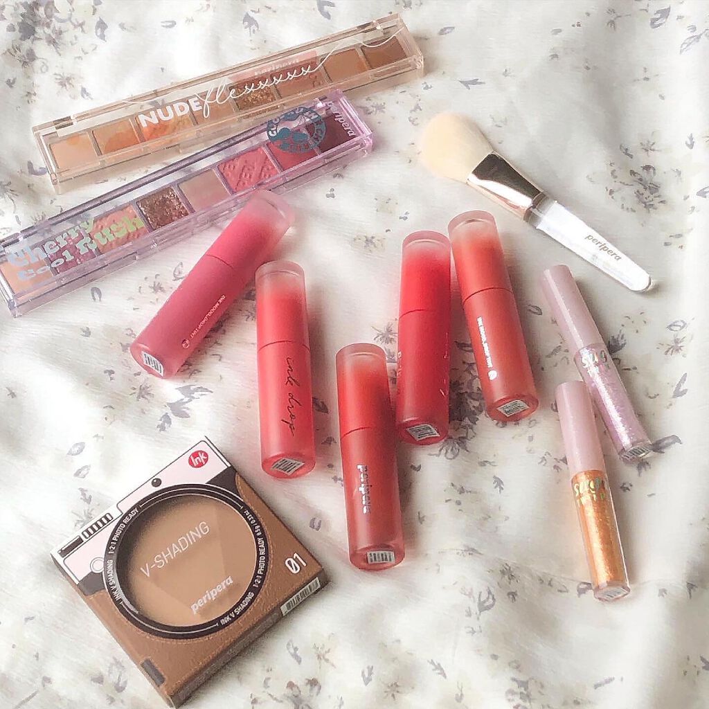 インク ムード ドロップ ティント/PERIPERA/リップグロスを使ったクチコミ(3枚目)