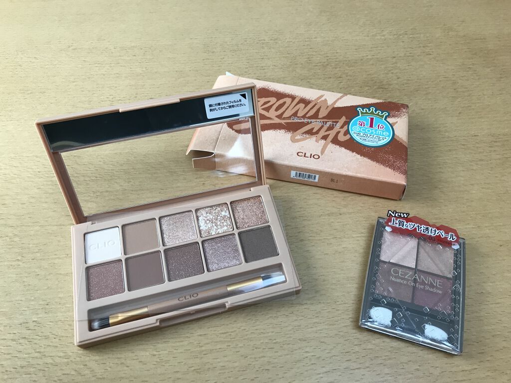 ニュアンスオンアイシャドウ/CEZANNE/アイシャドウパレットを使ったクチコミ（1枚目）
