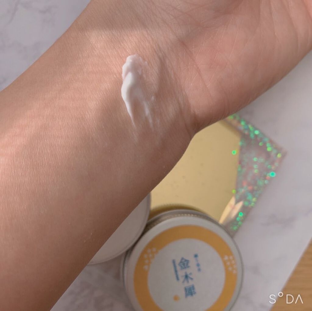 フレグランスクリーム 金木犀の香り/SAKURA&NATURAL/香水(その他)を使ったクチコミ(3枚目)