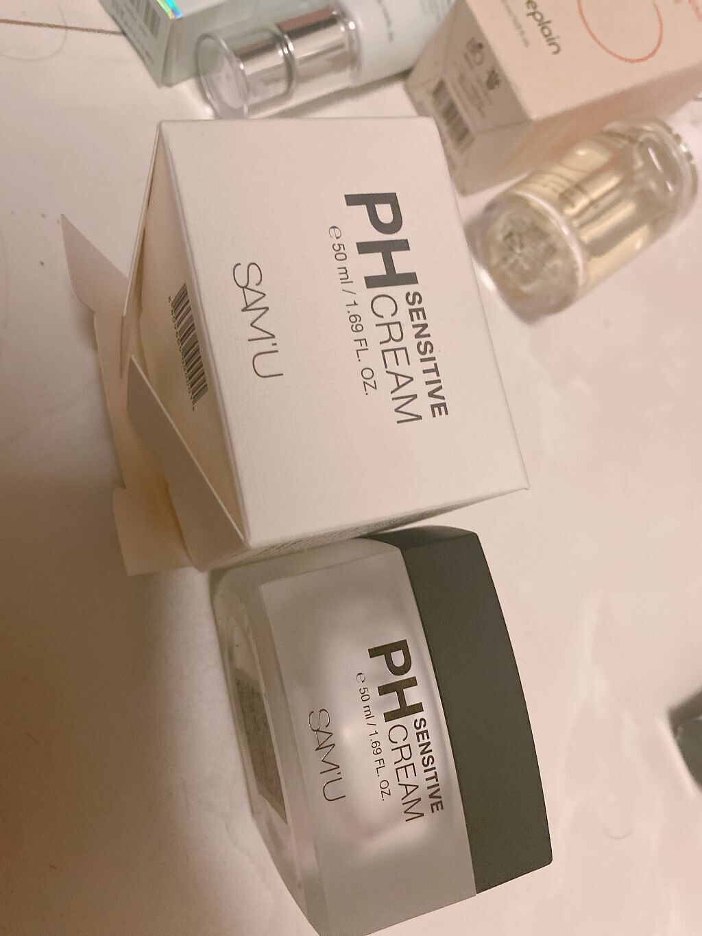 サミュ PHセンシティブクリーム/SAM'U/フェイスクリームを使ったクチコミ(1枚目)
