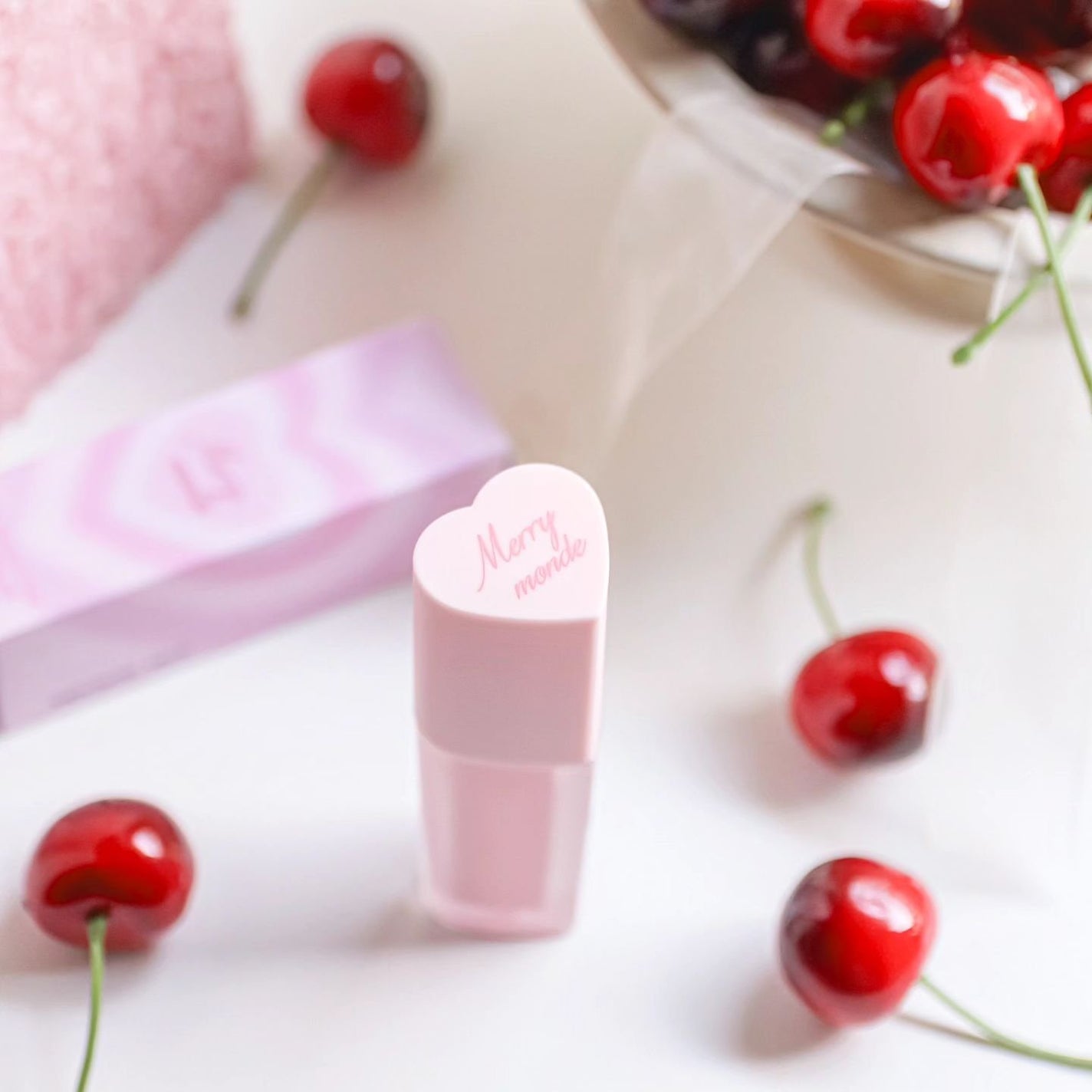 ミルクハートティントリップアンドチーク/Merrymonde/リップティントを使ったクチコミ(1枚目)