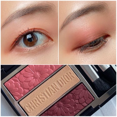 Dior
トリオ ブリック パレット＜ピュア グロウ＞
643 ピュア ペタルズ

最近のお気に入り！

PC的にはもう一つの方が合うはずなんだけど、
普段全然使ってなかったコーラルピンクが春らしくって