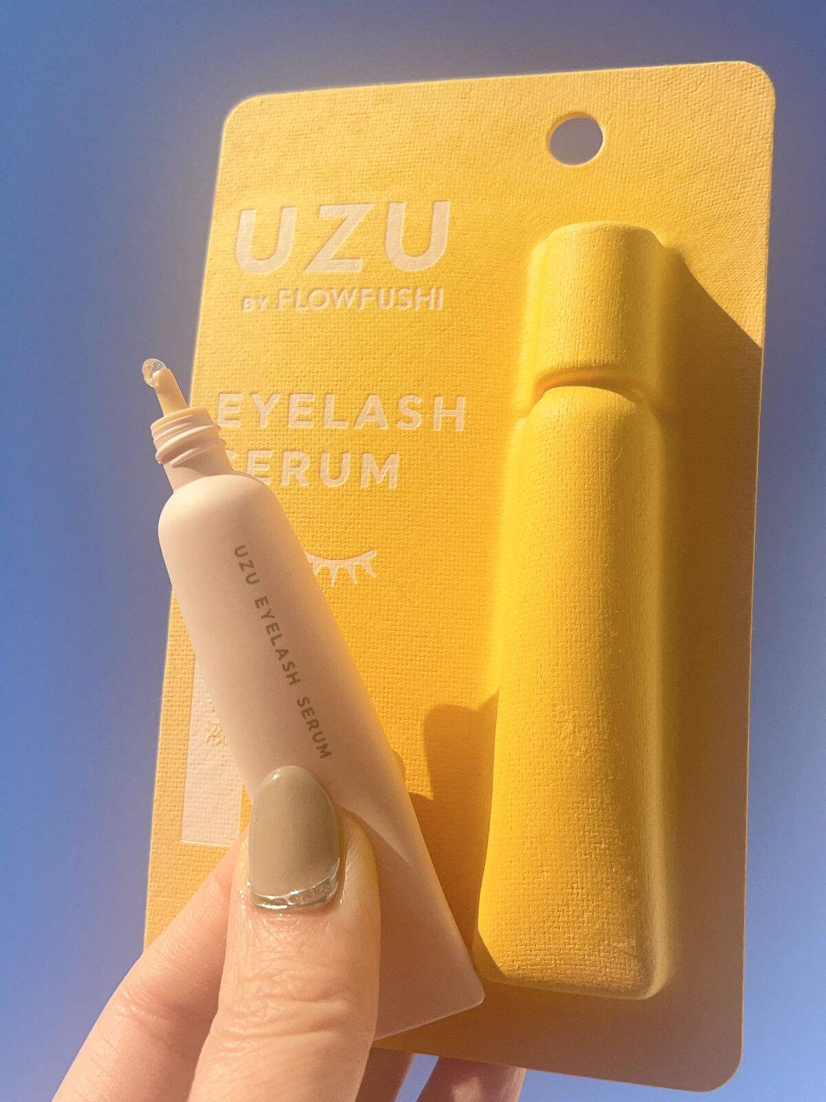 まつげ美容液（まつげ・目もと美容液）/UZU BY FLOWFUSHI/まつげ美容液を使ったクチコミ（1枚目）