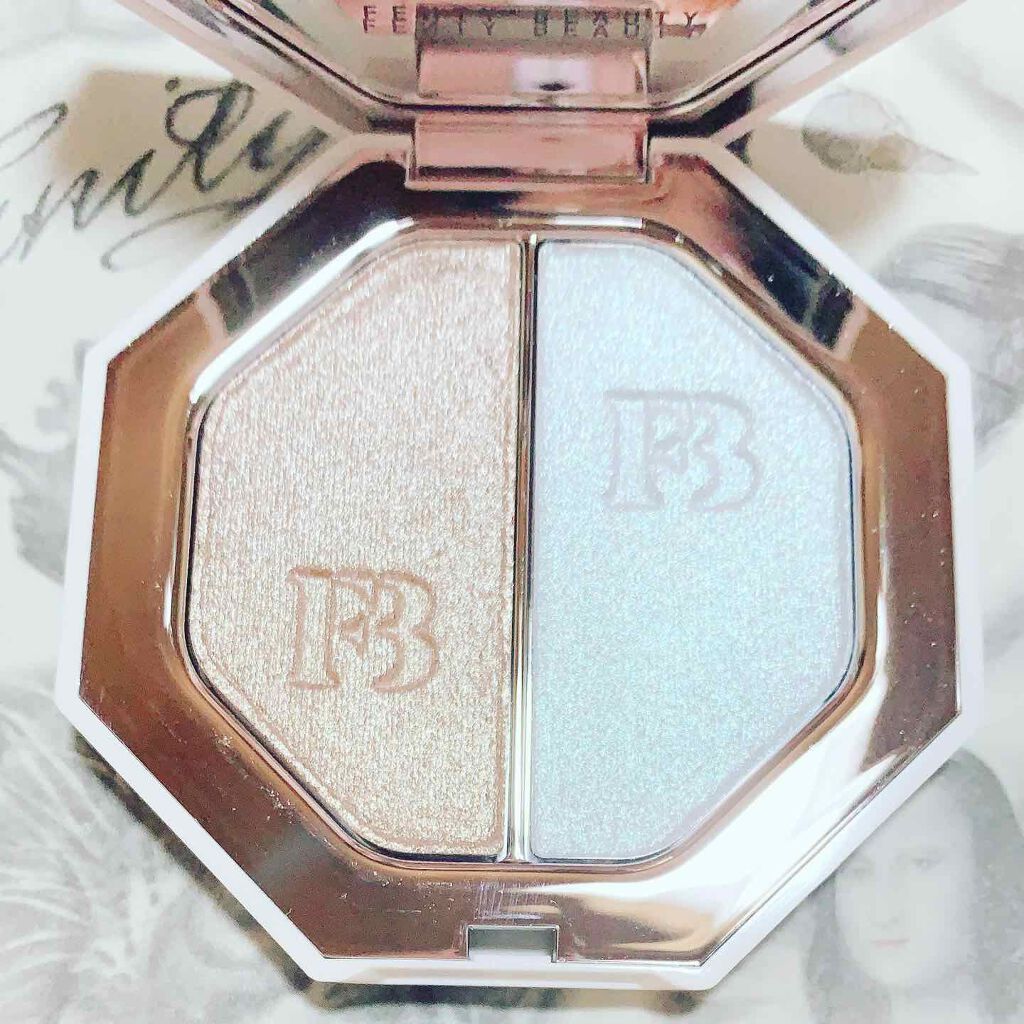 KILLAWATT FREESTYLE HIGHLIGHTER DUO/FENTY BEAUTY BY RIHANNA/パウダーハイライトを使ったクチコミ(2枚目)
